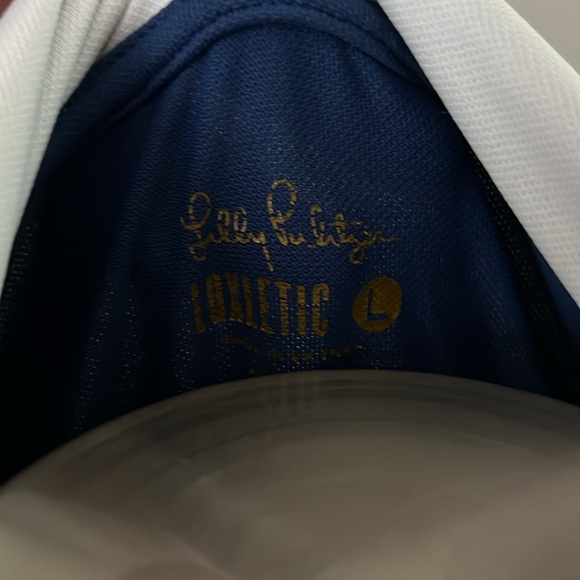 Lilly Pulitzer UPF 50+ Luxletic Frida Puff Sleeve Polo - Picture 3 of 4